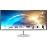 MSI PRO MP341CQW 34 Inch UWQHD 3440x1440 VA Panel 100Hz Professional Curved Monitor 1 MSI PRO MP341CQW 34 Inch UWQHD 3440x1440 VA Panel 100Hz Professional Curved Monitor