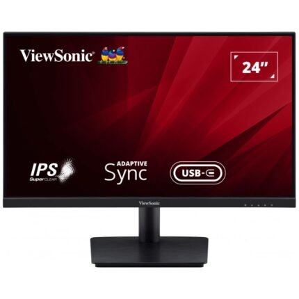 ViewSonic VA2409-MHU 24 Inch Full HD IPS Panel 75Hz USB Type-C Monitor