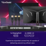 ViewSonic VX3219-2K-PRO-2 32 Inch QHD 2560x1440 IPS 165Hz Gaming Monitor 6 ViewSonic VX3219-2K-PRO-2 32 Inch QHD 2560x1440 IPS 165Hz Gaming Monitor