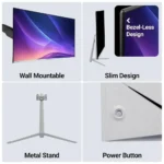 ZEBRONICS A27FHD 27 Inch Full HD VA Panel Wall Mountable 75Hz Monitor