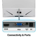 ZEBRONICS A27FHD 27 Inch Full HD VA Panel Wall Mountable 75Hz Monitor