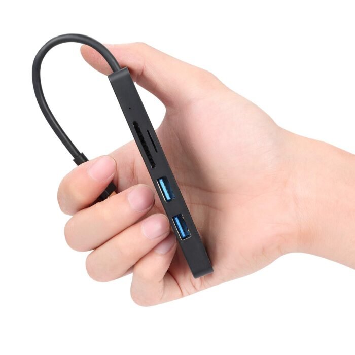 Zoook 5 in 1 Type C HUB5 Ports2 x USB+HDMI + SD & Micro SD Card + Type C High Speed USB HUB Zoook 5 in 1 Type C HUB5 Ports2 x USB+HDMI + SD & Micro SD Card + Type C High Speed USB HUB