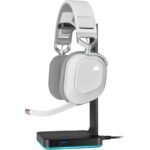 CORSAIR HS80 RGB Wireless Premium Gaming Headset with Spatial Audio - Works with Mac, PC, PS5, PS4 5 CORSAIR HS80 RGB Wireless Premium Gaming Headset with Spatial Audio - Works with Mac, PC, PS5, PS4
