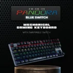 Cosmic Byte CB-GK-25 Pandora TKL Wired Mechanical Keyboard With Blue Switches and Rainbow LED