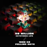 Cosmic Byte CB-GK-25 Pandora TKL Wired Mechanical Keyboard With Blue Switches and Rainbow LED