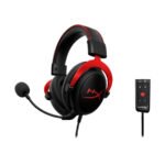 HyperX Cloud II Over Ear Wired Gaming Headset for PC, Xbox One, PS4 - Red 4 HyperX Cloud II Over Ear Wired Gaming Headset for PC, Xbox One, PS4 - Red