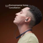 Mi Neckband Bluetooth Earphone Pro with Dual Noise Cancellation, Up to 15 Hours Playback