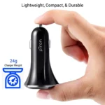 PTron Bullet 3.1A Fast Charging, 3 USB Port, Fire Resistant, Lightweight, & Compact Car Charger 2 PTron Bullet 3.1A Fast Charging, 3 USB Port, Fire Resistant, Lightweight, & Compact Car Charger