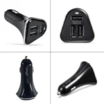 PTron Bullet 3.1A Fast Charging, 3 USB Port, Fire Resistant, Lightweight, & Compact Car Charger 4 PTron Bullet 3.1A Fast Charging, 3 USB Port, Fire Resistant, Lightweight, & Compact Car Charger