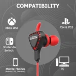RPM Euro Games Wired In Ear Gaming Earphones With Mic