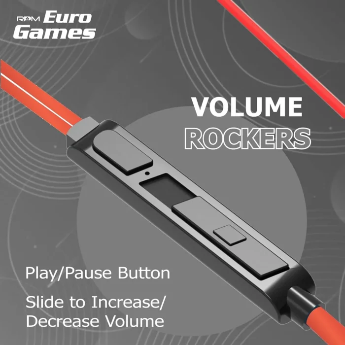 RPM Euro Games Wired In Ear Gaming Earphones With Mic