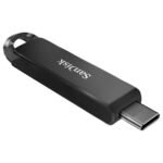 SanDisk Ultra 256GB Super-Thin Retractable USB Type-C Flash Drive (Black) 1 SanDisk Ultra 256GB Super-Thin Retractable USB Type-C Flash Drive
