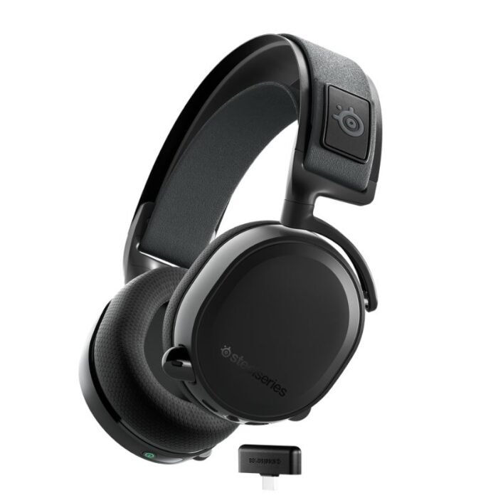 SteelSeries Arctis 7+ Lossless 2.4 GHz, 30 Hours Playback, USB-C Wireless Headphone For PC, PS5, PS4, Mac, Andriod