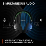 SteelSeries Arctis Nova 7X Multi-Platform Premium Bluetooth Wireless Gaming Headphone with MIC