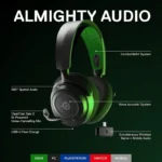 SteelSeries Arctis Nova 7X Multi-Platform Premium Bluetooth Wireless Gaming Headphone with MIC