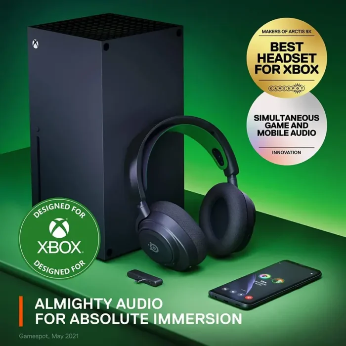 SteelSeries Arctis Nova 7X Multi-Platform Premium Bluetooth Wireless Gaming Headphone with MIC