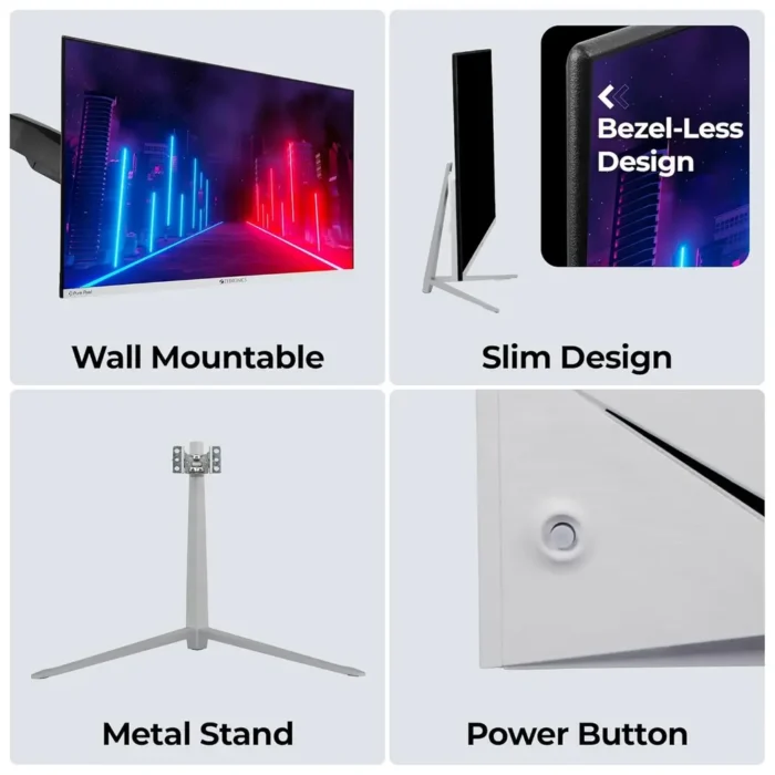 ZEBRONICS A27FHD Full HD 27 inch 165Hz, 300 Nits, Built-in Speakers, VA Panel Wall Mountable Gaming Monitor ZEBRONICS A27FHD Full HD 27 inch 165Hz, 300 Nits, Built-in Speakers, VA Panel Wall Mountable Gaming Monitor