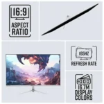 ZEBRONICS A24FHD Full HD 24 inch, 165Hz, 300 Nits, Built-in Speakers, VA Panel, Wall Mountable Gaming Monitor 5 ZEBRONICS A27FHD Full HD 27 inch 165Hz, 300 Nits, Built-in Speakers, VA Panel Wall Mountable Gaming Monitor
