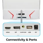 ZEBRONICS AC32FHD LED 32 inch 165Hz, 300 Nits, Built-in Speakers, 1800R Curved Gaming Monitor