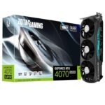 ZOTAC Gaming GeForce RTX 4070 Super Trinity Black GDDR6X 12GB Gaming Graphics Card