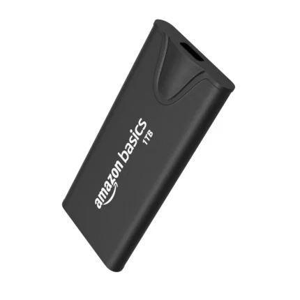 Amazon Basics 1TB Upto 2000MB/s USB 3.2 Gen 2x2, USB-C Portable SSD