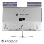 Lapcare LM22WHD 21.5 Inch Full HD LED Backlit IPS Panel with Metal Stand Light Weight 60Hz Slim Monitor