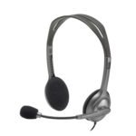 Logitech H110 On Ear Wired Headphones With Mic