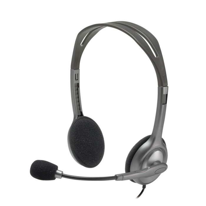 Logitech H110 On Ear Wired Headphones With Mic