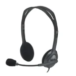 Logitech H111 On Ear Wired Headphones With Mic (Black) 1 Logitech H111 On Ear Wired Headphones With Mic
