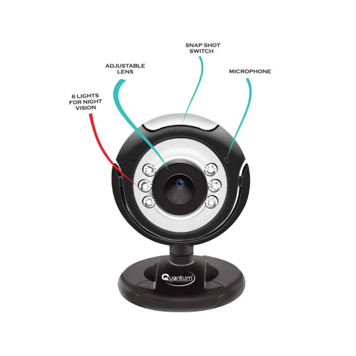 Quantum QHM495LM 6 Light Webcam