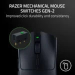 Razer Viper V3 HyperSpeed Wireless Esports 30K DPI Up to 280 Hrs Battery Life, Mechanical Switches Gen-2-Classic Gaming Mouse