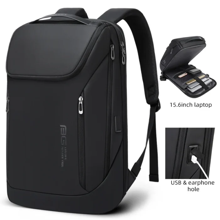 Red Lemon BANGE Captain 30L Business Smart Waterproof Backpack fit Upto 15.6 Inch Laptop Backpack with USB Charging Port