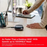 SanDisk Desk Drive 4TB Upto 1000MBs USB Type-C Desktop External SSD