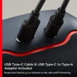 SanDisk Desk Drive 4TB Upto 1000MBs USB Type-C Desktop External SSD