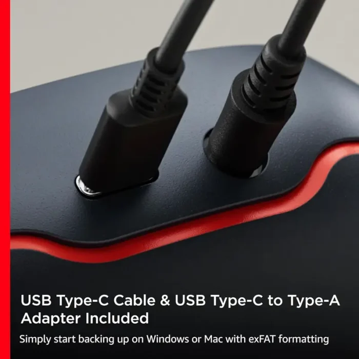 SanDisk Desk Drive 4TB Upto 1000MBs USB Type-C Desktop External SSD