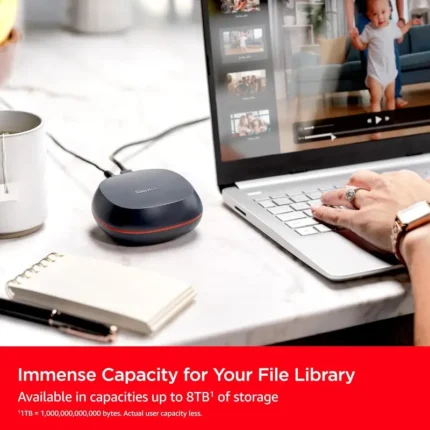 SanDisk Desk Drive 4TB Upto 1000MBs USB Type-C Desktop External SSD