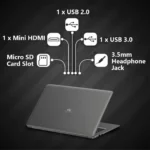 Walker Intel Celeron Dual Core 14.1 Inch Full HD Thin and Light Laptop