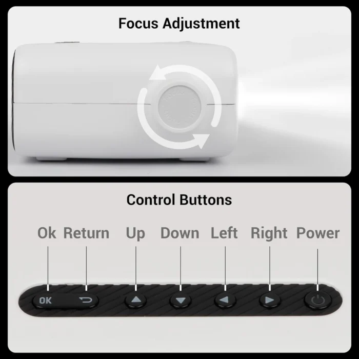 ZEBRONICS PIXAPLAY 13 2000 Lumens 200 Inch Screen Size FHD 1080p LED Projector 4