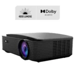 ZEBRONICS PIXAPLAY 16 Dolby Smart LED Projector With 4000 Lumens, 4K Support, 200 Inch Screen Size