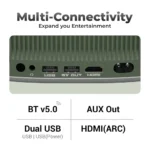 ZEBRONICS PIXAPLAY 26, Smart LED Projector With Dolby Audio Upto 9000 Lumens, Upto 200 Screen Size