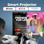 ZEBRONICS PIXAPLAY 26, Smart LED Projector With Dolby Audio Upto 9000 Lumens, Upto 200 Screen Size