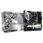 ASRock B550M Steel Legend Socket AM4 DDR4 3rd Gen AMD AM4 Ryzen ATX Motherboard