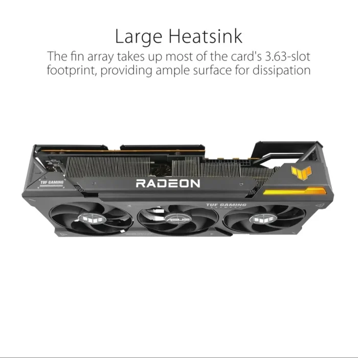 ASUS AMD/ATI TUF Gaming Radeon RX 7900 XTX OC Edition 24 GB GDDR6 Graphics Card