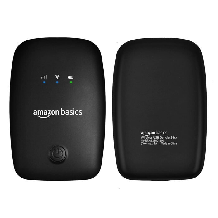 Amazon Basics 4G LTE Wireless Dongle with All SIM Network Support