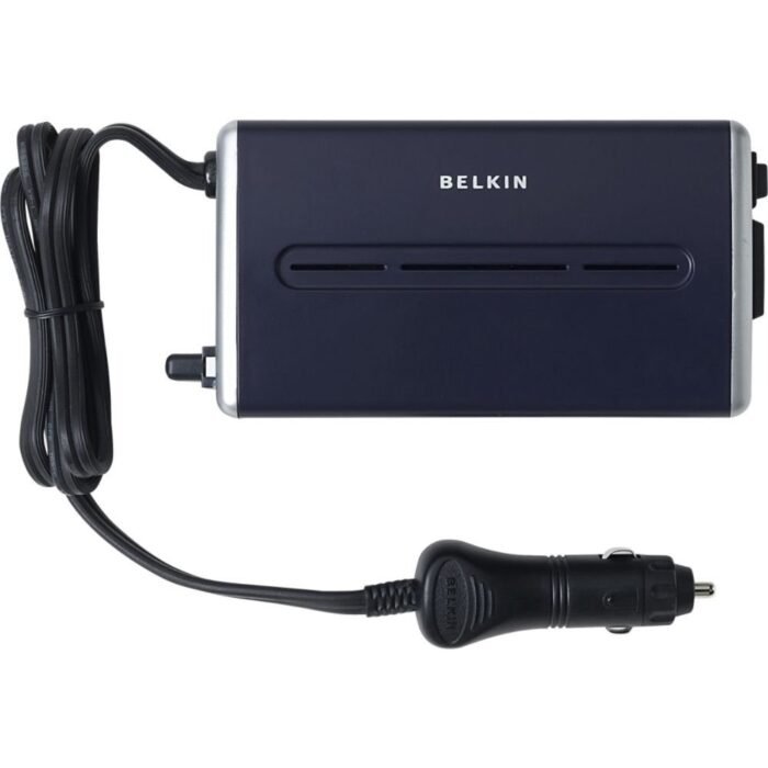 Belkin Ac Anywhere 200W Power Inverter With USB Port For MP3 Player