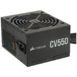 Corsair CV550 80 Plus Bronze Certified, 550 Watt Non-Modular Power Supply
