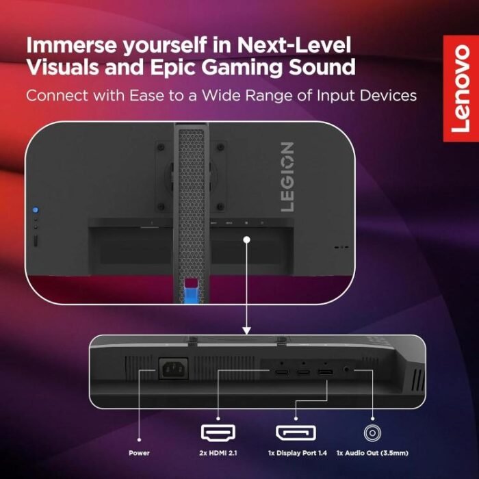 Lenovo Legion R25i-30 | 25 Inch Full HD IPS Panel 99%sRGB, 3Wx2 Speaker 165Hz Gaming Monitor Lenovo Legion R25i-30 | 25 Inch Full HD IPS Panel 99%sRGB, 3Wx2 Speaker 165Hz Gaming Monitor