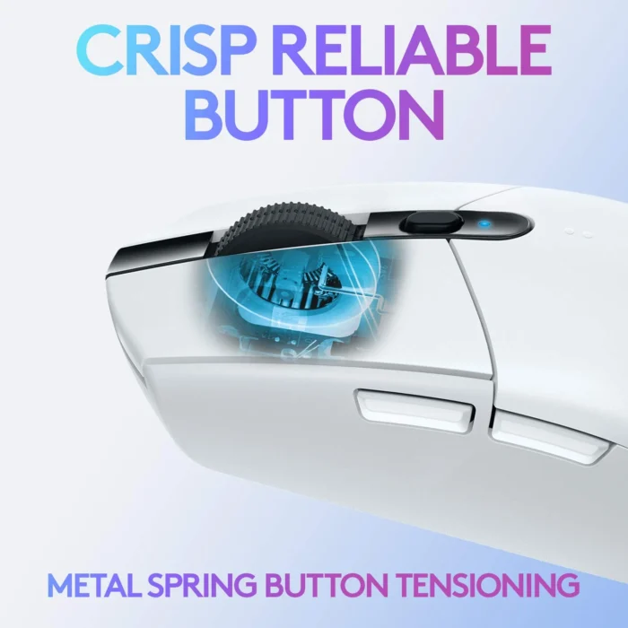 Logitech G304 Hero Sensor, 12,000 DPI, 6 Buttons, 250h Battery, Lightspeed Wireless Gaming Mouse