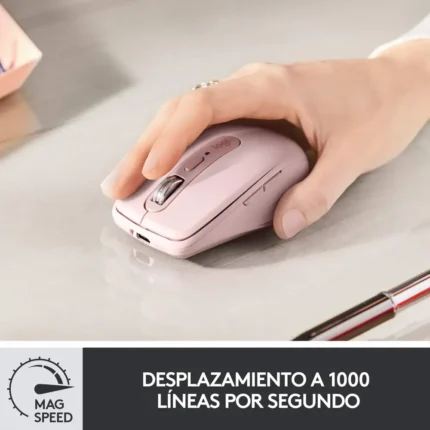 Logitech MX Anywhere 3 Compact, Magnetic Scrolling, Ergonomic, 4000DPI Sensor Wireless Mouse