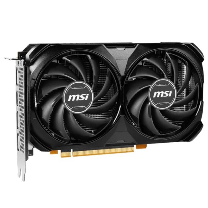 MSI NVIDIA GeForce RTX 4060 VENTUS 2X BLACK 8G OC 8 GB GDDR6 Graphics Card MSI NVIDIA GeForce RTX 4060 VENTUS 2X BLACK 8G OC 8 GB GDDR6 Graphics Card